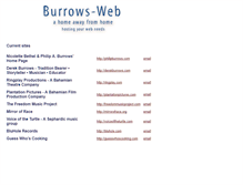 Tablet Screenshot of burrowsweb.net